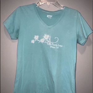 light blue soft t-shirt
